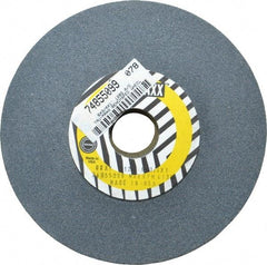 Tru-Maxx - 120 Grit Aluminum Oxide Bench & Pedestal Grinding Wheel - 6" Diam x 1" Hole x 3/4" Thick, 5410 Max RPM, O Hardness, Fine Grade , Vitrified Bond - Industrial Tool & Supply