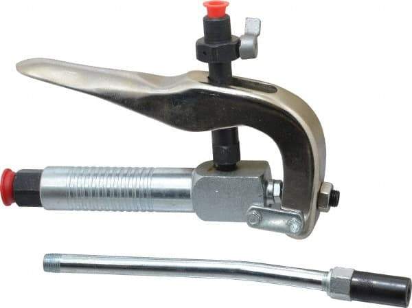 PRO-LUBE - 1/4 Inlet Thread, 1/8 Outlet Thread, Steel Grease Control Valve - FNPT Outlet Thread, FNPTF Inlet Thread - Industrial Tool & Supply