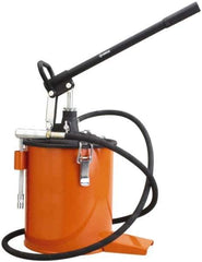 PRO-LUBE - Grease Lubrication Aluminum & Steel Lever Hand Pump - For 22 Lb Container - Industrial Tool & Supply