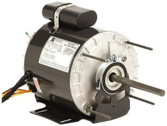 US Motors - 1/4 hp, TEAO Enclosure, Auto Thermal Protection, 1,075 RPM, 115 Volt, 60 Hz, Industrial Electric AC/DC Motor - Size 48 Frame, Hub/Stud Mount, 1 Speed, Ball Bearings, 3.6 Full Load Amps, B Class Insulation, CCW Lead End Rev - Industrial Tool & Supply
