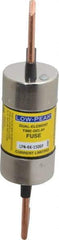Cooper Bussmann - 250 VAC/VDC, 150 Amp, Time Delay General Purpose Fuse - Bolt-on Mount, 7-1/8" OAL, 100 at DC, 300 at AC (RMS) kA Rating, 1-9/16" Diam - Industrial Tool & Supply