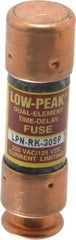 Cooper Bussmann - 125 VDC, 250 VAC, 30 Amp, Time Delay General Purpose Fuse - Fuse Holder Mount, 50.8mm OAL, 100 at DC, 300 at AC (RMS) kA Rating, 9/16" Diam - Industrial Tool & Supply
