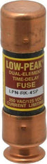 Cooper Bussmann - 125 VDC, 250 VAC, 4 Amp, Time Delay General Purpose Fuse - Fuse Holder Mount, 50.8mm OAL, 100 at DC, 300 at AC (RMS) kA Rating, 9/16" Diam - Industrial Tool & Supply