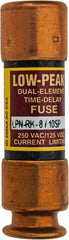 Cooper Bussmann - 125 VDC, 250 VAC, 0.8 Amp, Time Delay General Purpose Fuse - Fuse Holder Mount, 50.8mm OAL, 100 at DC, 300 at AC (RMS) kA Rating, 9/16" Diam - Industrial Tool & Supply