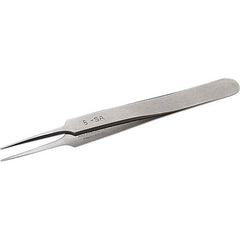 Erem - Tweezers Type: Fine Point Pattern: Staight - Industrial Tool & Supply