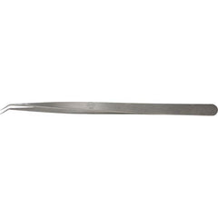 Erem - Tweezers Type: Fine Point Pattern: Curved - Industrial Tool & Supply