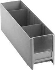 Quantum Storage - 2.8" Wide x 2-1/2" High, Black Bin Divider - Use with Quantum Storage Systems - IDR 201 - Industrial Tool & Supply