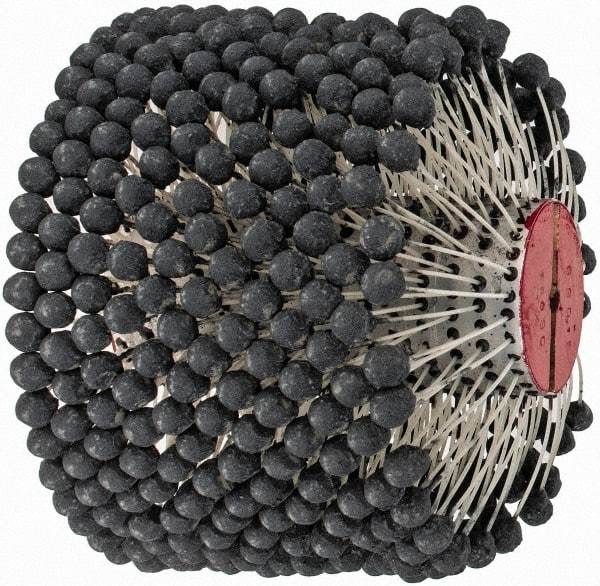 Brush Research Mfg. - 10-1/2" to 11" Bore Diam, 180 Grit, Silicon Carbide Flexible Hone - Medium, 34" OAL - Industrial Tool & Supply