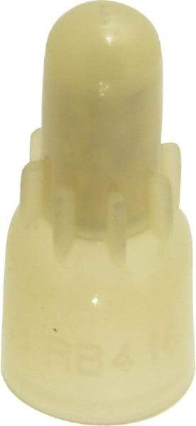 Thomas & Betts - 2, 18 to 2, 16 AWG, 600 Volt, High Temperature Resistant, Wire Joint Connector - White, 302°F - Industrial Tool & Supply