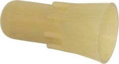 Thomas & Betts - 3, 14 to 3, 12 AWG, 600 Volt, High Temperature Resistant, Wire Joint Connector - White, 302°F - Industrial Tool & Supply