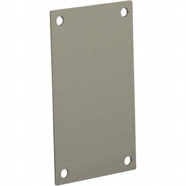 Wiegmann - Electrical Enclosure Panels Panel Type: Back Panel Material: Steel - Industrial Tool & Supply