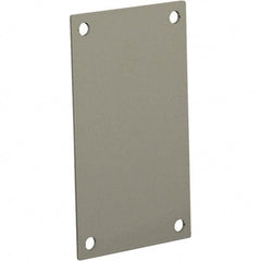 Wiegmann - Electrical Enclosure Panels Panel Type: Back Panel Material: Steel - Industrial Tool & Supply
