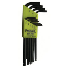 10PC TIP BALL END L-WRENCH SET - Industrial Tool & Supply