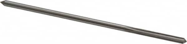 Interstate - 0.1243" High Speed Steel Chucking Reamer - Industrial Tool & Supply