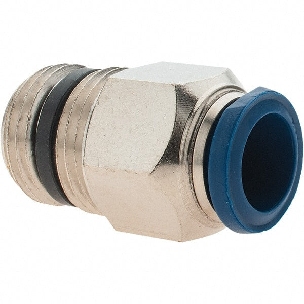 Aignep USA - Metal Push-to-Connect Tube Fitting - Industrial Tool & Supply