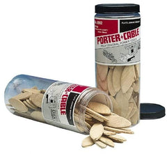 Porter-Cable - Size FF Biscuits - 150 Pieces, Tube - Industrial Tool & Supply