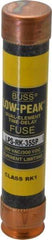 Cooper Bussmann - 300 VDC, 600 VAC, 35 Amp, Time Delay General Purpose Fuse - Fuse Holder Mount, 5-1/2" OAL, 100 at DC, 300 at AC (RMS) kA Rating, 1-1/16" Diam - Industrial Tool & Supply