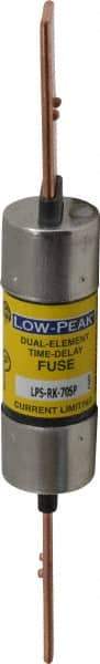 Cooper Bussmann - 300 VDC, 600 VAC, 70 Amp, Time Delay General Purpose Fuse - Bolt-on Mount, 7-7/8" OAL, 100 at DC, 300 at AC (RMS) kA Rating, 1-5/16" Diam - Industrial Tool & Supply