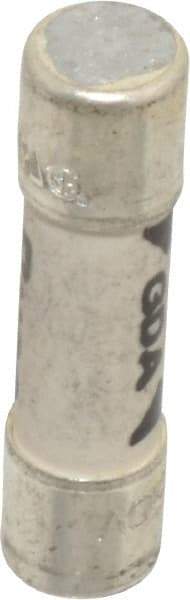 Cooper Bussmann - 250 VAC, 32 VDC, 0.4 Amp, Fast-Acting Miniature Ceramic Fuse - 20mm OAL, 5mm Diam - Industrial Tool & Supply
