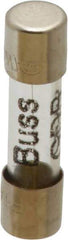 Cooper Bussmann - 250 VAC, 32 VDC, 1 Amp, Fast-Acting Miniature Glass Fuse - 20mm OAL, 5mm Diam - Industrial Tool & Supply