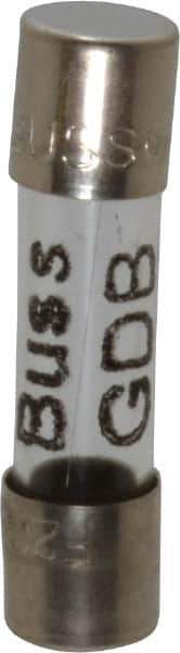 Cooper Bussmann - 250 VAC, 32 VDC, 0.2 Amp, Fast-Acting Miniature Glass Fuse - 20mm OAL, 5mm Diam - Industrial Tool & Supply