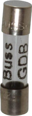 Cooper Bussmann - 250 VAC, 32 VDC, 0.2 Amp, Fast-Acting Miniature Glass Fuse - 20mm OAL, 5mm Diam - Industrial Tool & Supply