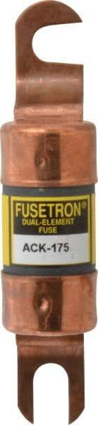 Cooper Bussmann - 175 Amp Time Delay Fast-Acting Forklift & Truck Fuse - 72VAC, 72VDC, 4.72" Long x 1" Wide, Littelfuse CCK175, Bussman ACK-175, Ferraz Shawmut ACK175 - Industrial Tool & Supply