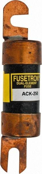 Cooper Bussmann - 250 Amp Time Delay Fast-Acting Forklift & Truck Fuse - 80VAC, 80VDC, 4.71" Long x 1" Wide, Littelfuse CCK250, Bussman ACK-250, Ferraz Shawmut ACK250 - Industrial Tool & Supply