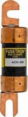 Cooper Bussmann - 300 Amp Time Delay Fast-Acting Forklift & Truck Fuse - 80VAC, 80VDC, 4.71" Long x 1" Wide, Littelfuse CCK300, Bussman ACK-300, Ferraz Shawmut ACK300 - Industrial Tool & Supply