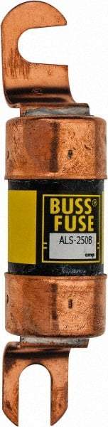 Cooper Bussmann - 250 Amp Time Delay Fast-Acting Forklift & Truck Fuse - 125VAC, 125VDC, 4.71" Long x 1" Wide, Bussman ALS-250, Ferraz Shawmut ALS250 - Industrial Tool & Supply