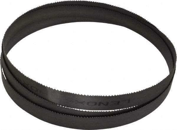 Lenox - 6 to 10 TPI, 8' 10" Long x 1" Wide x 0.035" Thick, Welded Band Saw Blade - Bi-Metal, Toothed Edge, Modified Raker Tooth Set, Flexible Back, Contour Cutting - Industrial Tool & Supply