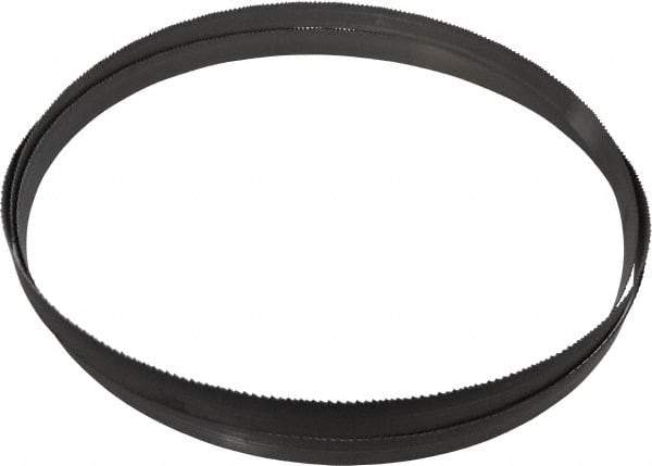 Lenox - 6 to 10 TPI, 12' 10" Long x 1" Wide x 0.035" Thick, Welded Band Saw Blade - Bi-Metal, Toothed Edge, Modified Raker Tooth Set, Flexible Back, Contour Cutting - Industrial Tool & Supply