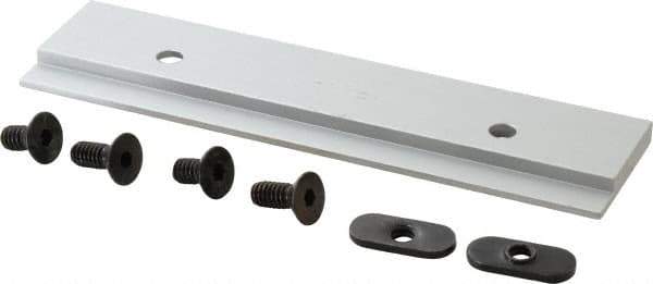 80/20 Inc. - 1-1/2" Wide, 6" High, Open Shelving Aluminum Container Hanger with Hardware - Aluminum, Use with 10 & 15 80/20 Inc. Series Compatible - Industrial Tool & Supply