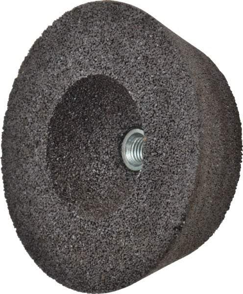 Norton - 6" Diam, 2" Overall Thickness, 16 Grit, Type 11 Tool & Cutter Grinding Wheel - Very Coarse Grade, Silicon Carbide, P Hardness, 6,000 RPM - Industrial Tool & Supply