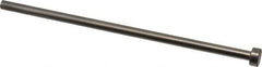 Gibraltar - 15/64" Pin Diam, 13/32" Head Diam x 3/16" Head Height, 6" OAL, Straight Ejector Pin - Steel, 5-13/16" Pin Length - Industrial Tool & Supply