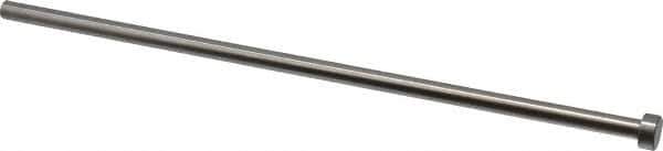 Gibraltar - 15/64" Pin Diam, 13/32" Head Diam x 3/16" Head Height, 8" OAL, Straight Ejector Pin - Steel, 7-13/16" Pin Length - Industrial Tool & Supply