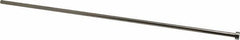 Gibraltar - 15/64" Pin Diam, 13/32" Head Diam x 3/16" Head Height, 14" OAL, Straight Ejector Pin - Steel, 13-13/16" Pin Length - Industrial Tool & Supply