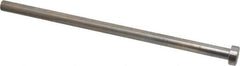 Gibraltar - 3/8" Pin Diam, 5/8" Head Diam x 1/4" Head Height, 8" OAL, Straight Ejector Pin - Steel, 7-3/4" Pin Length - Industrial Tool & Supply