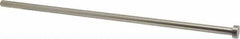 Gibraltar - 13/32" Pin Diam, 11/16" Head Diam x 1/4" Head Height, 14" OAL, Straight Ejector Pin - Steel, 13-3/4" Pin Length - Industrial Tool & Supply