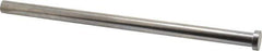 Gibraltar - 5/8" Pin Diam, 7/8" Head Diam x 1/4" Head Height, 12" OAL, Straight Ejector Pin - Steel, 11-3/4" Pin Length - Industrial Tool & Supply