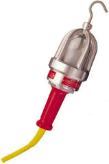 Woodhead Electrical - 120 VAC, 100 Watt, Electric, Incandescent Portable Handheld Work Light - 25' Cord, 1 Head, 1,000 Lumens, Aluminum, 16-1/2" Long x 127mm Wide x 419.1mm High - Industrial Tool & Supply