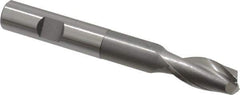 OSG - 1/2", 1" LOC, 1/2" Shank Diam, 4" OAL, 2 Flute, Cobalt Square End Mill - Single End, Uncoated, Spiral Flute, 30° Helix, Centercutting, Right Hand Cut, Right Hand Flute, Series 527 - Industrial Tool & Supply