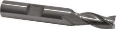 OSG - 5/16", 3/4" LOC, 3/8" Shank Diam, 2-1/2" OAL, 3 Flute, Cobalt Square End Mill - Single End, Uncoated, Spiral Flute, 30° Helix, Centercutting, Right Hand Cut, Right Hand Flute, Series 531 - Industrial Tool & Supply