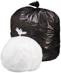 Ability One - 0.78 mil Thick, Heavy-Duty Trash Bags - Low-Density Polyethylene (LDPE), 33" Wide x 39" High, Clear - Industrial Tool & Supply