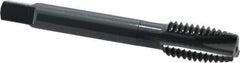 OSG - 1/2-13 UNC, 3 Flute, Oxide Finish, Powdered Metal Spiral Point Tap - Plug Chamfer, Right Hand Thread, 3-3/8" OAL, 1-21/32" Thread Length, 0.367" Shank Diam, 3B Class of Fit, Series 312NI - Exact Industrial Supply