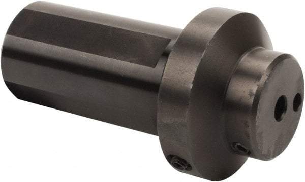 Kennametal - 5/16 Inch Hole Diameter, KM63XMZ Outside Modular Connection, Boring Bar Reducing Adapter - 1.181 Inch Projection, 1.42 Inch Nose Diameter, 4.13 Inch Overall Length, Through Coolant - Exact Industrial Supply