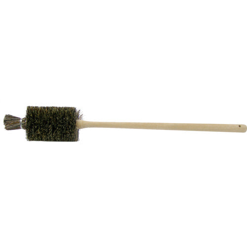Toilet Bowl Brush, Professional, Grey Tampico Fill, Hardwood Handle - Industrial Tool & Supply