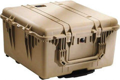 Pelican Products, Inc. - 27-1/2" Wide x 16-19/64" High, Shipping/Travel Case - Tan, Polypropylene - Industrial Tool & Supply