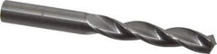 Kennametal - 31/64" 130° Solid Carbide Jobber Drill - Bright Finish, Right Hand Cut, Spiral Flute, Straight Shank, 4.65" OAL, Standard Point - Industrial Tool & Supply