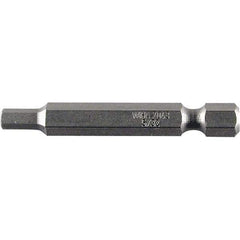 Wiha - 1/4" Power Bit - 2" OAL - Industrial Tool & Supply